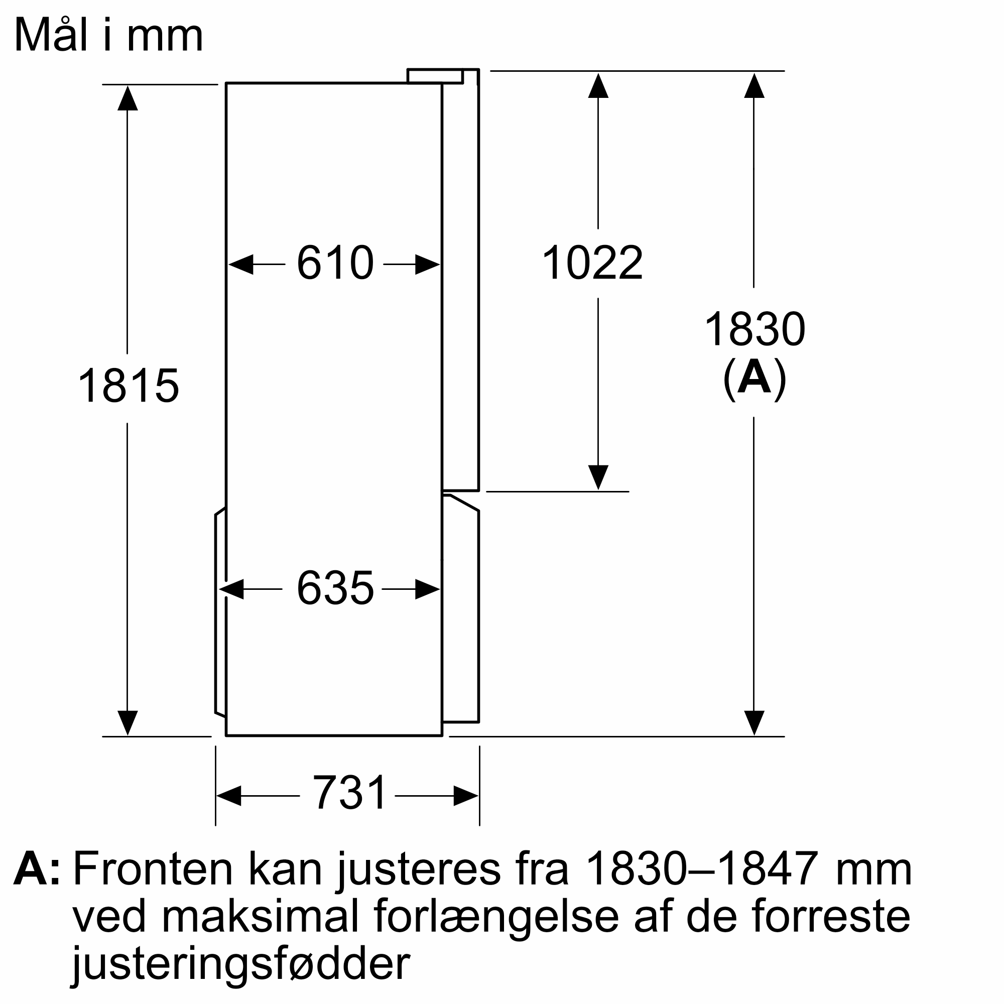 Siemens KF96IAPEA Køl/frys kombination